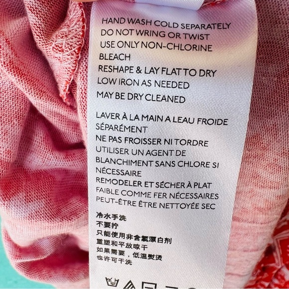 FREE PEOPLE LINEN BLEND FLOWY SLEEVELESS HALTER STYLE TUNIC TOP NWT - Picture 14 of 16